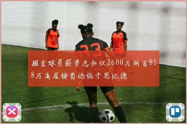掘金球员薪资总和仅2600万纳吉818万高居榜首远低于恩比德